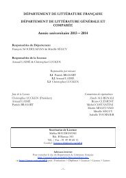 brochure de licence 2013-2014 - Université Paris 8