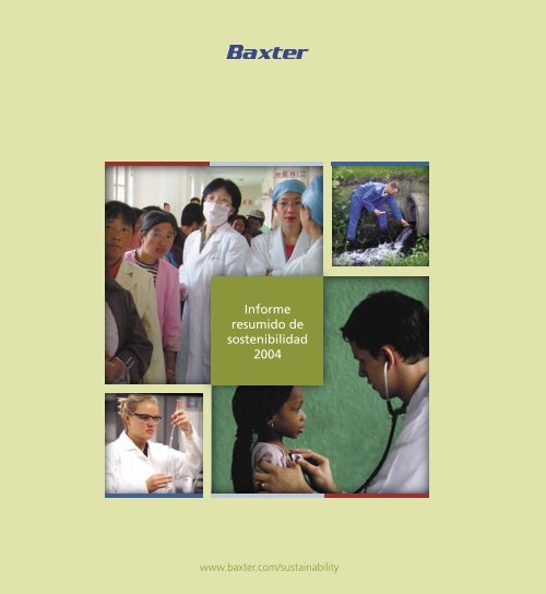 Informe resumido de sostenibilidad 2004 - Baxter Sustainability Report