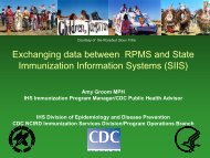 VacTrAK Alaska Immunization Information System - ANTHC