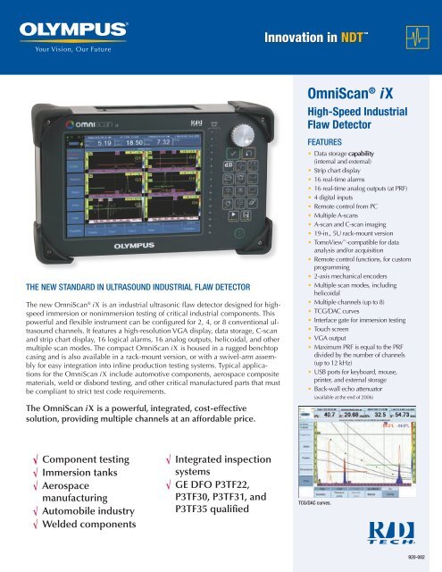 OmniScanÂ® iX - Tecsud