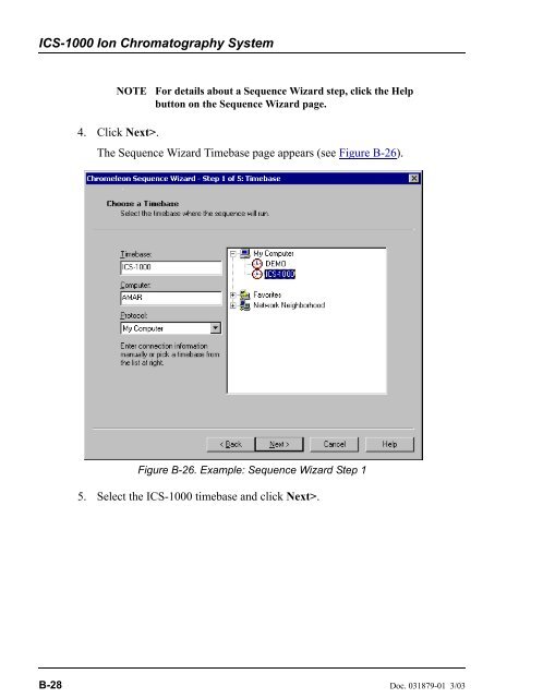 ICS-1000 Ion Chromatography System Operator's Manual