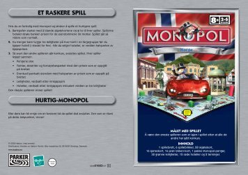 MÃLET MED SPILLET INNHOLD - Hasbro