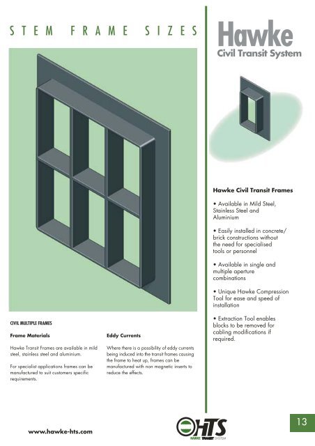 Hawke Transit System catalogo