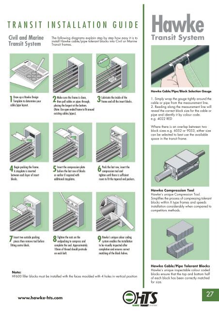 Hawke Transit System catalogo