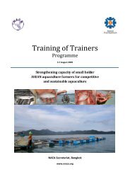 Training of Trainers - Library - Network of Aquaculture Centres in ...