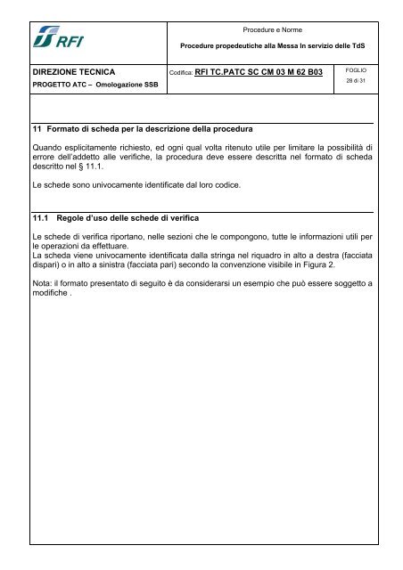 Sotto Sistema di Bordo Sistema Controllo Marcia Treno - Trenitalia