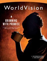 Spring 2011: Brimming with Promise - World Vision