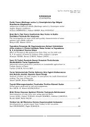 Ziraat FakÃ¼ltesi Dergisi 45, (1) 2008 : ISSN 1018 ... - Ege Ãniversitesi