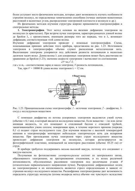 ГЛАВА 2 СТРОЕНИЕ МОЛЕКУЛ И ХИМИЧЕСКАЯ СВЯЗЬ 2.1 ...