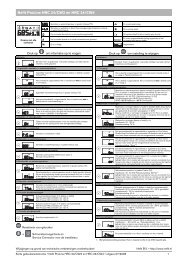 Nefit Proline instructies