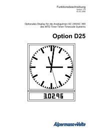 Option D25 - Alpermann+Velte