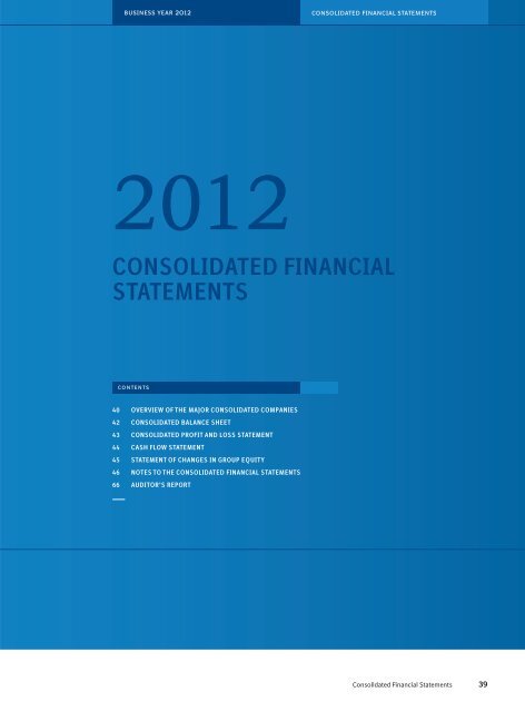 consolidated financial statements - Boehringer Ingelheim Annual ...