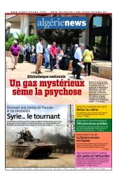 Algérie news quotidien national d'information