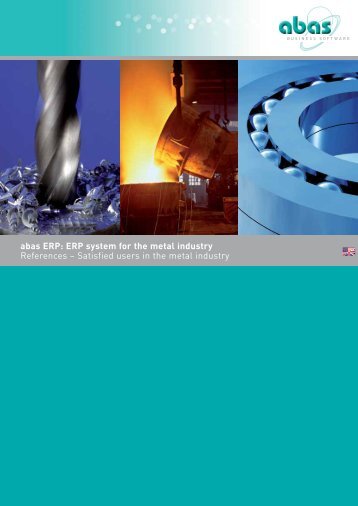 the ERP system for the metal industry - ABAS Software AG