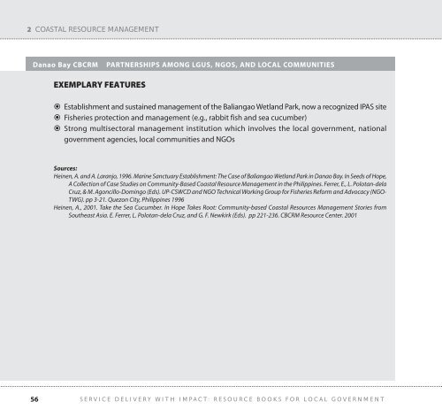 Coastal Resource Management - LGRC DILG 10