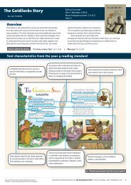 The Goldilocks story - School Journal Part 1 ... - Literacy Online
