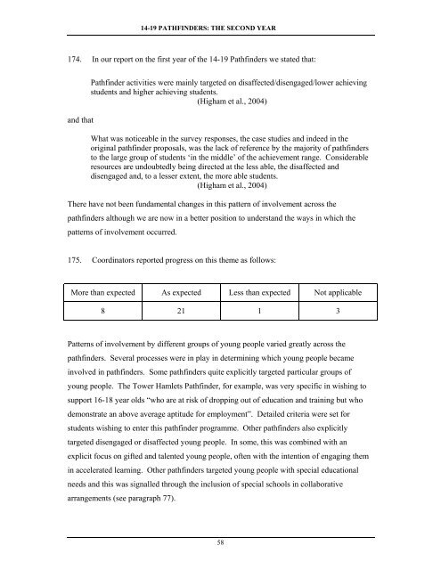 Collaborative Approaches to 14-19 Provision - Communities and ...