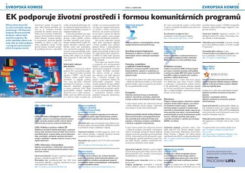 Priorita 01-2009.indd - StÃ¡tnÃ­ fond Å¾ivotnÃ­ho prostÅedÃ­