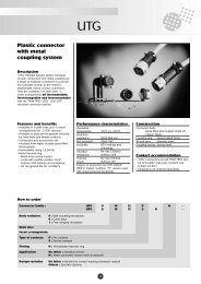 UTG Series - Souriau