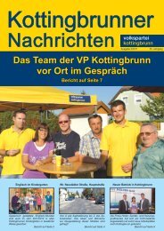 Erstes „Vinzi-Fest“ in Kottingbrunn