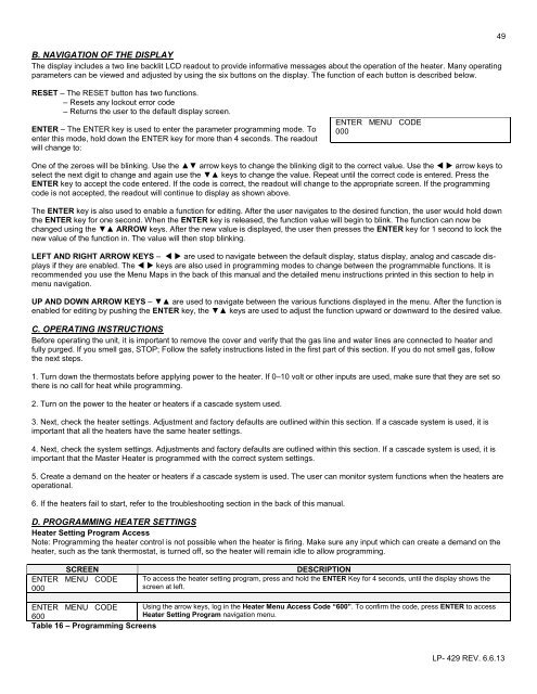 Download Installation Manual (.pdf) - Heat Transfer Products, Inc