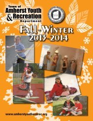 Youth & Recreation - Town of Amherst