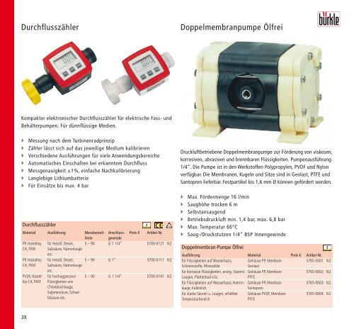 12 Innovative Produkte fÃ¼r Labor, Industrie und ... - BÃ¼rkle GmbH