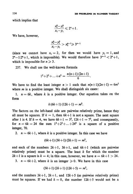 250 Problems in Elementary Number Theory - Sierpinski (1970)