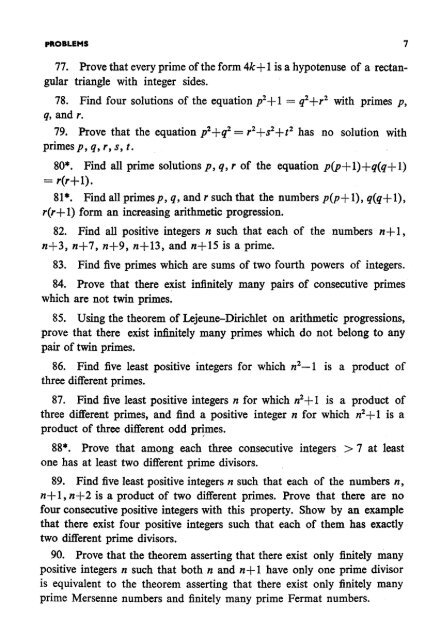 250 Problems in Elementary Number Theory - Sierpinski (1970)