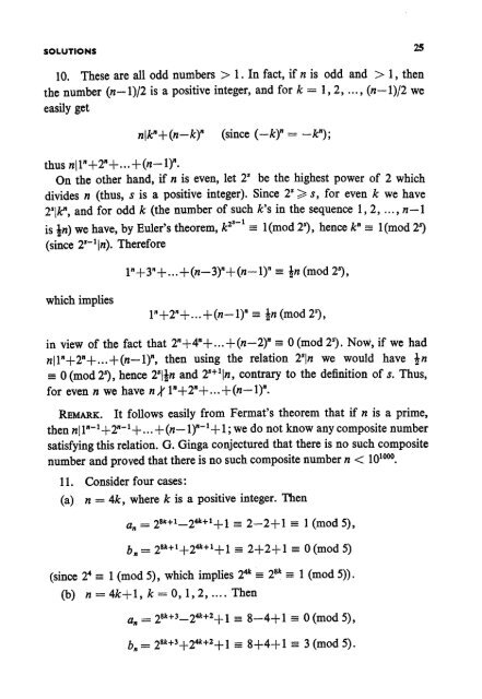 250 Problems in Elementary Number Theory - Sierpinski (1970)