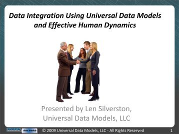 Data Integration Using Universal Data Models and Effective Human ...