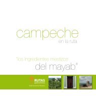 folleto campeche - Rutas GastronÃ³micas