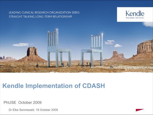 Kendle Implementation of CDASH - PhUSE Wiki