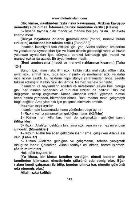 DÄ°NÄ°MÄ°Z Ä°SLAM AlÄ±Å VeriÅ Bilgileri - Bizim Sahife