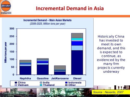 Indian Refining Scenario and Global Perspective - petrofed ...