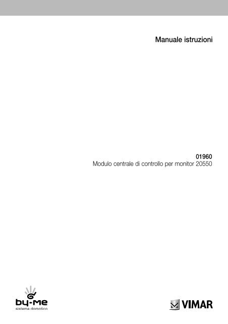 Manuale istruzioni - Vimar