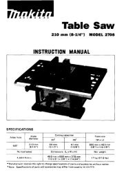 Table Saw - Makita