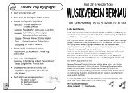 Unsere Zöglingsgruppe: - Musikverein Bernau