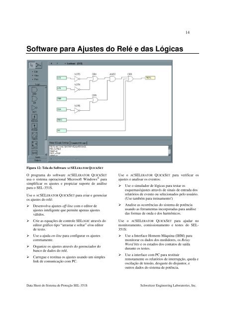 Data Sheet - SEL