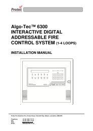 6300 Installation Manual - Protec Fire Detection
