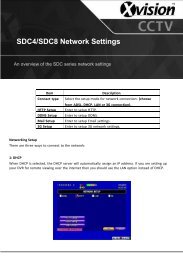 SDC4/SDC8 Network Settings - Y3k.com