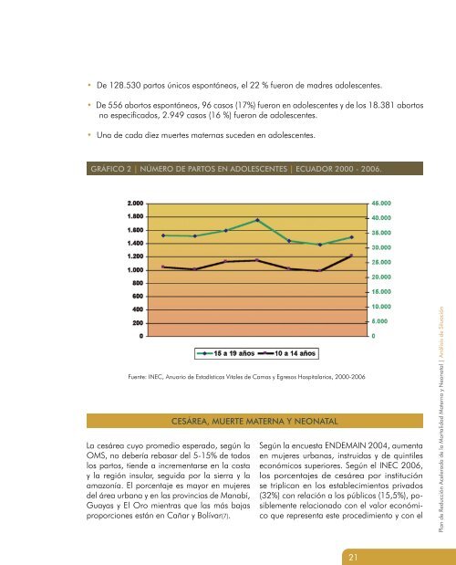 Plan Nacional de ReducciÃ³n Acelerada de la Mortalidad ... - Prenatal