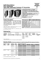 Datasheet - Elfa