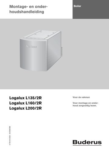 Logalux L135/2R Logalux L160/2R Logalux L200/2R