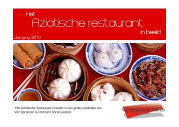 Het Aziatisch restaurant in beeld - Van Spronsen en Partners