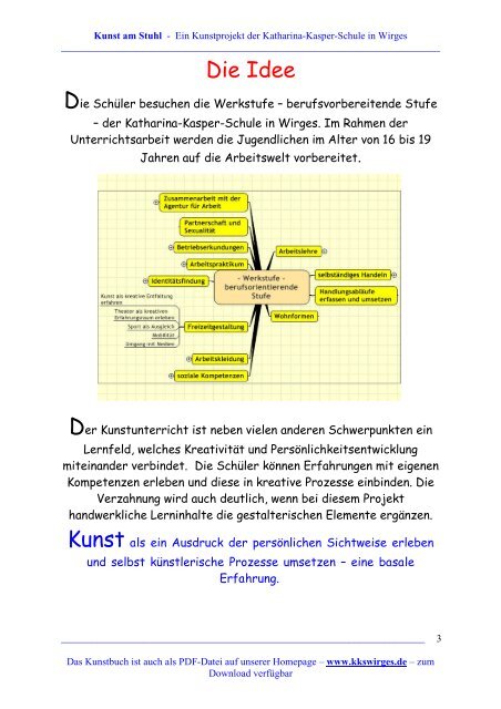 Kunst am Stuhl - Katharina-Kasper-Schule