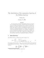 The distribution of the summatory function of the MÃ¶bius function