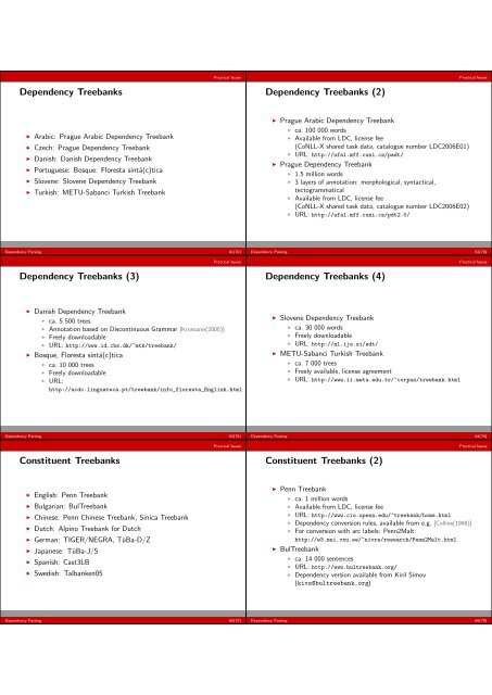 Dependency Parsing Dependency Grammar Dependency Syntax ...