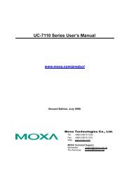 UC-7110 Series User's Manual