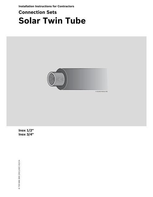 Solar Twin Tube - Buderus